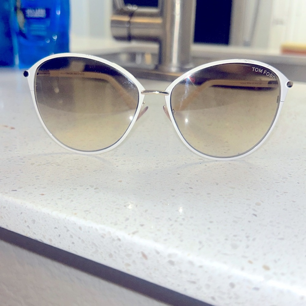 Authentic Tom Ford “Penelope” Sunglasses. Serial number printed on the temple.